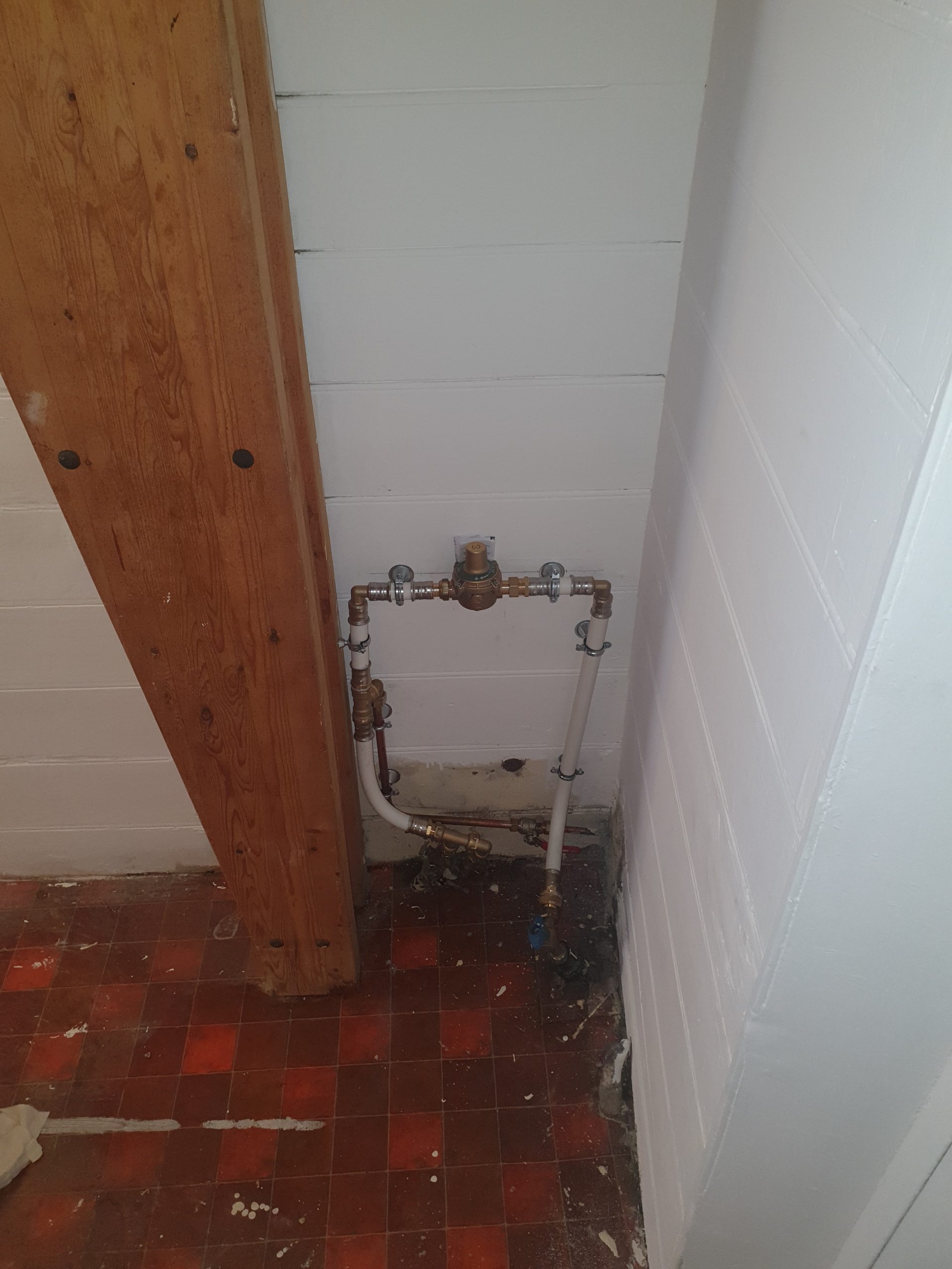 Installation d'un réducteur de pression - après - à La Ferté-Vidame (28)