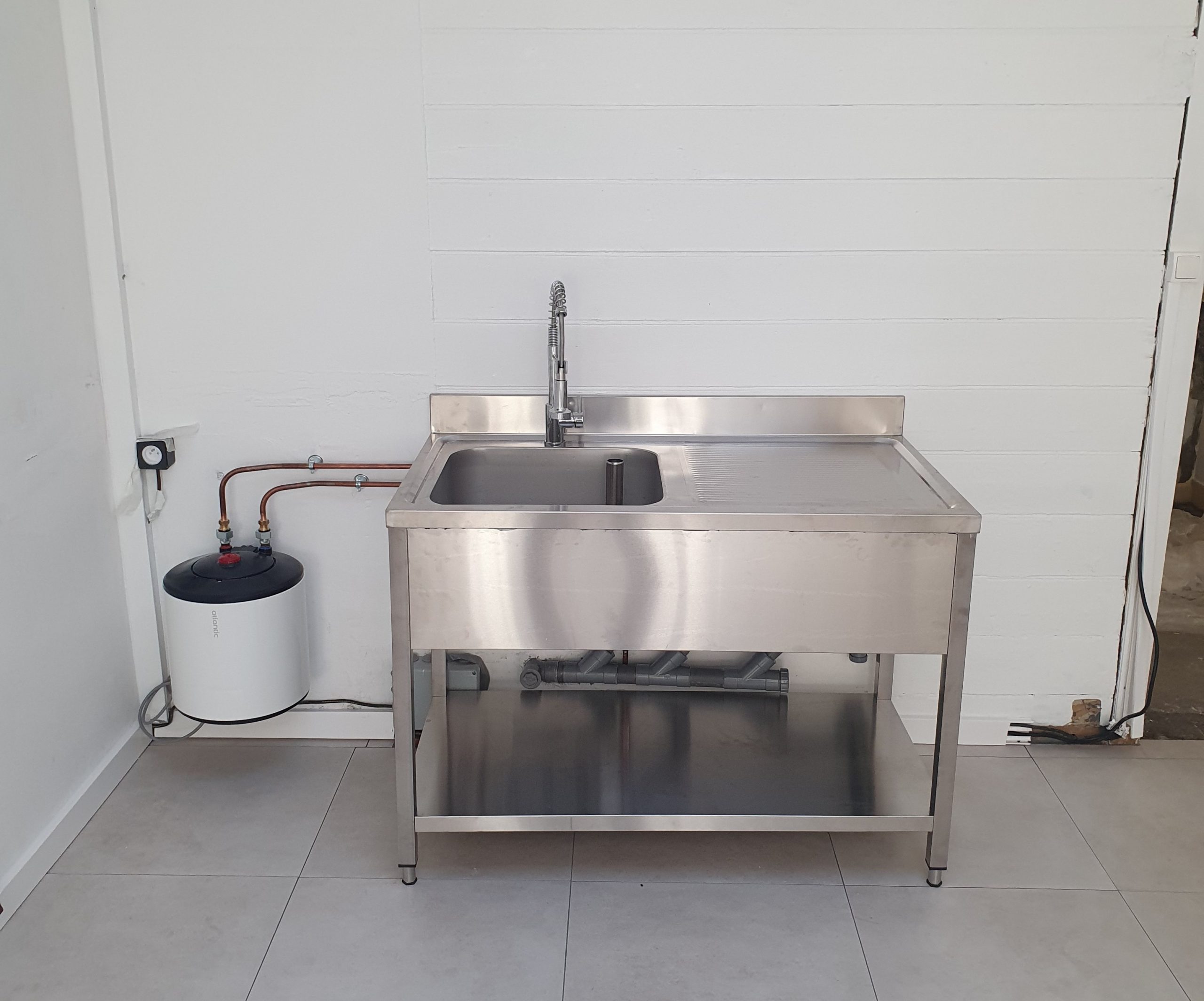 Rénovation d'un circuit d'alimentation en eau - avec plonge - à La Ferté-Vidame (28)
